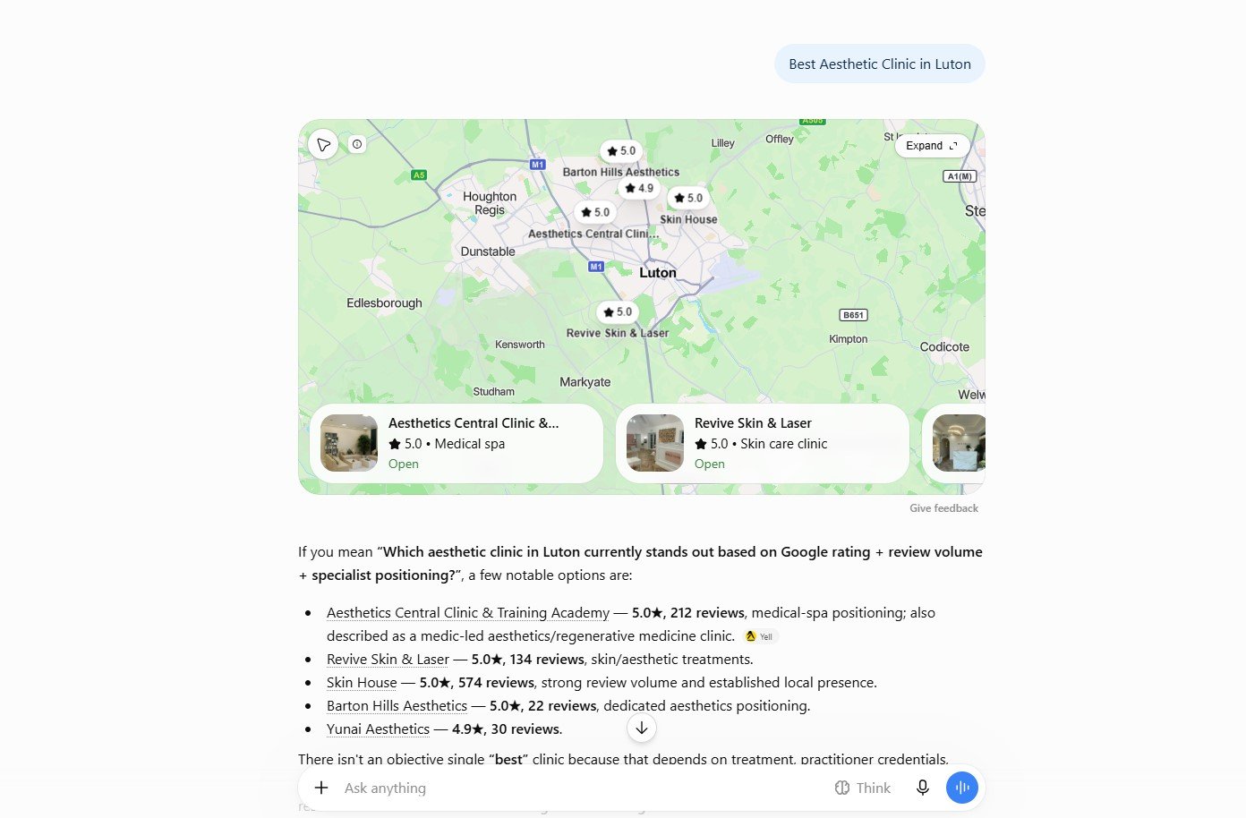 CHATGPT / AI SEARCH